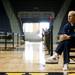 Michigan head coach John Beilein listens to players talk at Crisler Arena on Tuesday, April 9. AnnArbor.com I Daniel Brenner